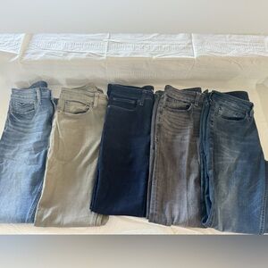 Lot of 5 Express Jeans